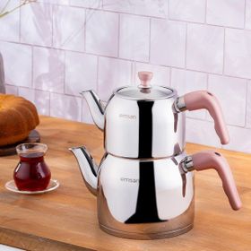 Emsan Amelia Midi Pembe Çaydanlık Takımı