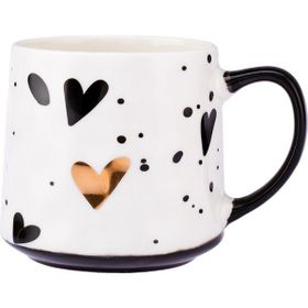 Emsan Amore 520 ml Siyah Kupa