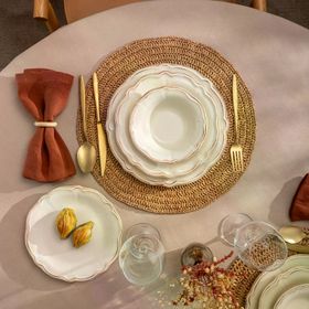 Emsan Antik 36 Parça 8 Kişilik Yemek Takımı