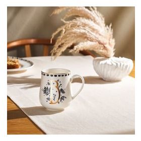 Emsan Artisan 220 ml B Letter New Bone Kupa