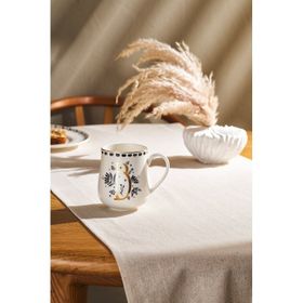 Emsan Artisan 220 ml B Letter New Bone Kupa