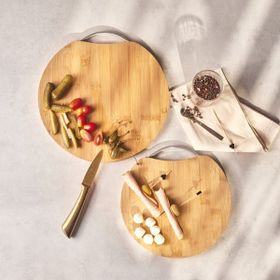 Emsan Bambu Circle 2'li Kesme Tahtası