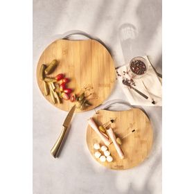 Emsan Bambu Circle 2'li Kesme Tahtası