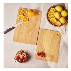 Emsan Bambu Master Chop 2'li Kesme Tahtası