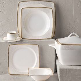 Emsan BEF822 Fine Bone 61 Parça Yemek Takımı