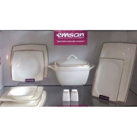 Emsan BEF822 Fine Bone 61 Parça Yemek Takımı