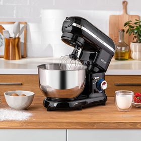 Emsan Bella Gusto Comfort Kıyma Çekme Aparatlı Siyah 1300 W 5.5 lt Hamur Yoğurma Makinesi