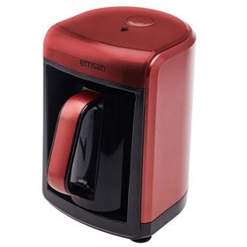 Emsan Bella Gusto Ruby Kırmızı Türk Kahve Makinesi