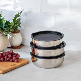 Emsan Bella Kısa Mini 3'lü Saklama Kabı