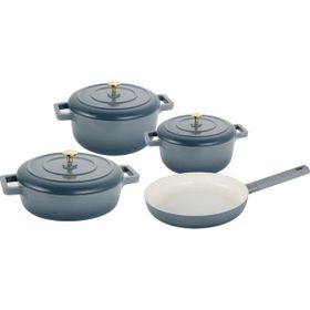 Emsan Blue Royal 7 Parça Tencere Seti