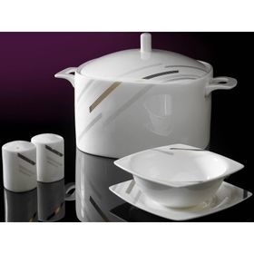 Emsan Bnr320 Fine Bone 84 Parça Yemek Takımı
