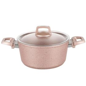 Emsan Brava Golden Pink 14 Parça Granit Tencere Seti