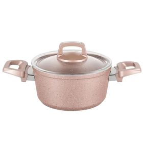 Emsan Brava Golden Pink 14 Parça Granit Tencere Seti