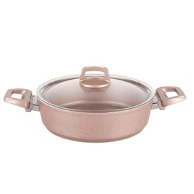 Emsan Brava Golden Pink 14 Parça Granit Tencere Seti
