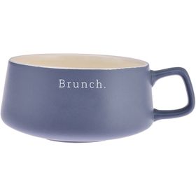 Emsan Brunch New Bone 320 ml Lacivert Kupa