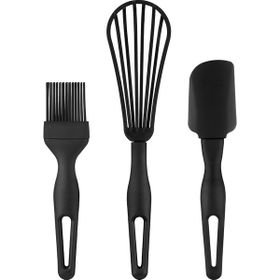 Emsan Cherry 3'lü Spatula ve Çırpıcı Set