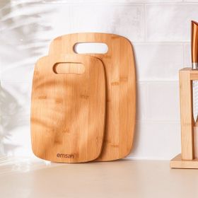 Emsan Chop 33x23 cm 2'li Kesme Tahtası