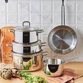 Emsan Cocinero 8 Parça Çelik Tencere Seti