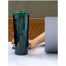 Emsan Crystal 500 ml Yeşil Termos