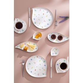 Emsan Daisy Porselen 32 Parça 6 Kişilik Kahvaltı Takımı