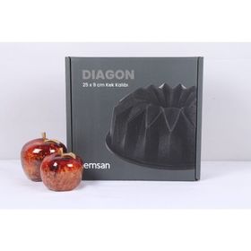 Emsan Dıagon 25 x 9 cm Siyah Kek Kalıbı