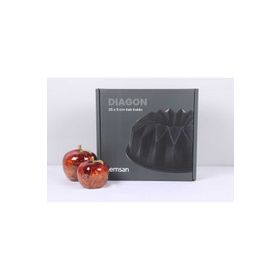 Emsan Dıagon 25 x 9 cm Siyah Kek Kalıbı