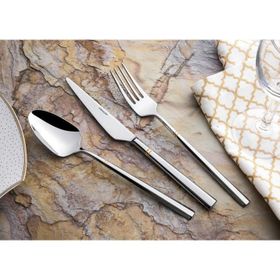 Emsan Elegance Penta Gold 84 Parça Lüks Kutulu Çatal Kaşık Bıçak Takımı