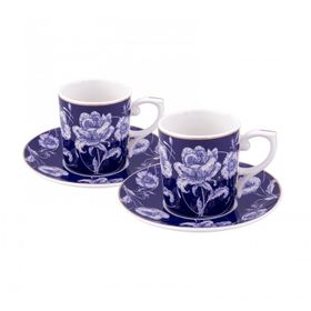 Emsan Empire Blue 6 Kişilik Kahve Fincan Takımı