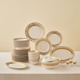 Emsan Empire Bone Majeste Gold 55 Parça 12 Kişilik Yemek Takımı