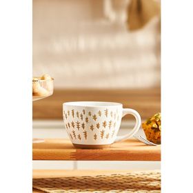 Emsan Fall Stoneware 350 ml Bej Kupa