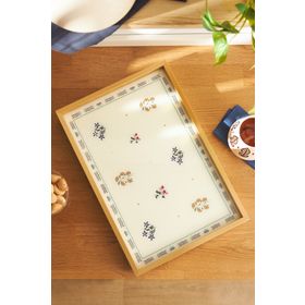 Emsan Farina Gold 31x46 cm Tepsi