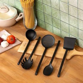Emsan Fiesta 5 Parça Siyah Servis Seti