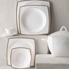 Emsan Fine Bone BEF584 12 Kişilik Yemek Takımı