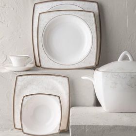 Emsan Fine Bone BEF584 12 Kişilik Yemek Takımı