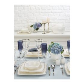 Emsan Fine Bone Fiore Gold 61 Parça 12 Kişilik Yemek Takımı