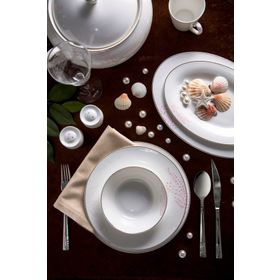 Emsan Fine Pearl Sakura 83 Parça Yemek Takımı