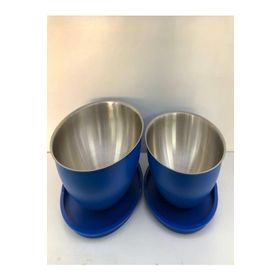 Emsan Flow Cup Mavi 20-24 cm 2'li Saklama Kabı