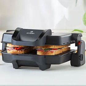 Emsan Future Essential Matte Black Tost Makinesi