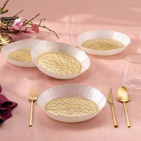 Emsan Golden 4 Parça Cam Dik 21 cm Kase