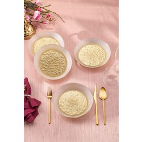 Emsan Golden 4 Parça Cam Dik 21 cm Kase