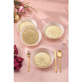 Emsan Golden 4 Parça Cam Dik 21 cm Kase