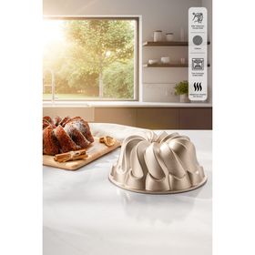 Emsan Golden Flora 25 cm Döküm Kek Kalıbı