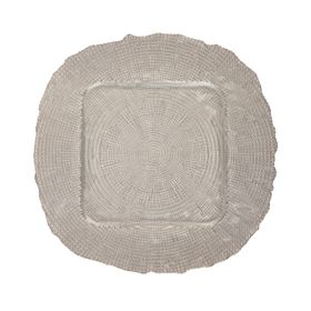 Emsan Gümüş Kare Supla 35 Cm