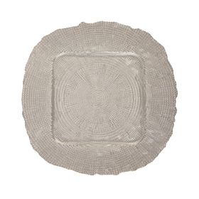 Emsan Gümüş Kare Supla 35 Cm