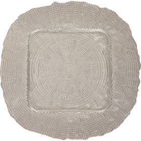 Emsan Gümüş Kare Supla 35 Cm