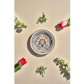 Emsan Hasbahçe 21 cm Pasta Tabağı