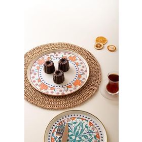 Emsan Hasbahçe 26 cm Emaye Servis Tabağı