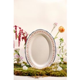 Emsan Hasbahçe 30 cm Kayık Tabak