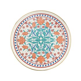 Emsan Hasbahçe 31 cm Emaye Tepsi