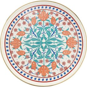 Emsan Hasbahçe 31 cm Emaye Tepsi
